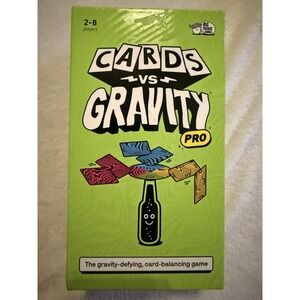 Cards vs. Gravity Pro The Gravity Defying Card-Balancing Game 2-8 Players Family